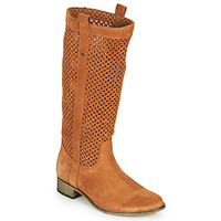 Shoes Women Boots Betty London DIVOUI Cognac