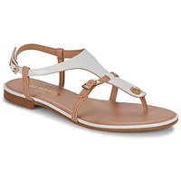 Shoes Women Sandals JB Martin AISSA Varnish / White / Camel