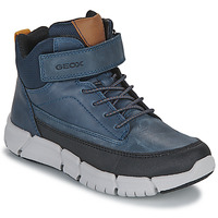 Shoes Boy High top trainers Geox J FLEXYPER BOY Marine