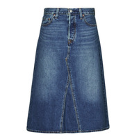 Clothing Women Skirts Levi's HR A LINE DECON SKIRT Blue