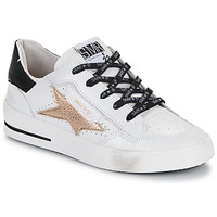 Shoes Women Low top trainers Semerdjian  White / Black / Gold