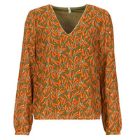 Clothing Women Blouses Only ONLMILEY Orange