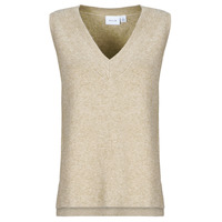 Clothing Women jumpers Vila VIRIL  Beige