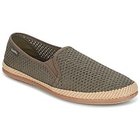 Shoes Men Espadrilles Bamba By Victoria COPETE ELASTICO REJILLA TRENZA Taupe