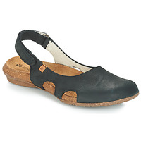 Shoes Women Sandals El Naturalista WAKATAUA Black