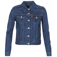 Clothing Women Denim jackets Levi's ORIGINAL TRUCKER Marine